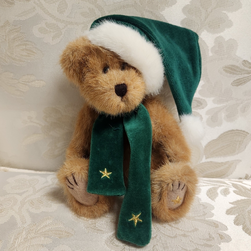 Boyds Bear C. Z. Comet Vintage Christmas Holiday Retired Stuffed Plush 917308